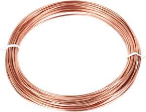 Refrigeration Tubing 1.6mm OD x 0.6mm ID x 24.5Ft Length Copper Tubing Coil