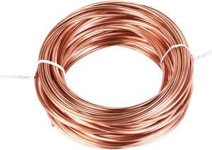 Refrigeration Tubing 3mm OD x 2mm ID x 49Ft Length Copper Tubing Coil