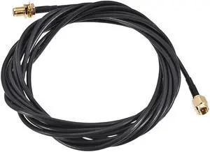 SMA Male to SMA Female Bulkhead Antenna Cable RF RG174 Coax Cable 10M/32.8 Ft