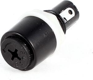 Panel Mount Crosshead Screw Cap Lock Fuse Holder 250V 10A 5mmx20mm