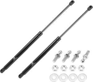 2pcs 20inch 120Lb Black Universal Gas Spring Shock Lift Supports Gas Struts for RV Car Boat