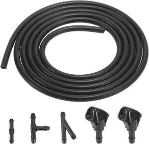 Front Windshield Washer Nozzles Kit 76810-SWA-E01 76810-S2A-A013 for Honda Accord 2003-2008