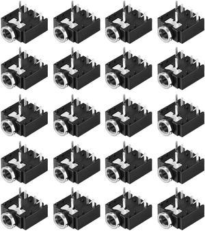 3.5 mm Audio Jack Connector PCB Mount Female Socket 5 Pin PJ-307 20pcs