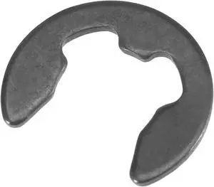 E-Clip Circlip - 10mm External Retaining Shaft Snap Ring Carbon Steel Black 30pcs