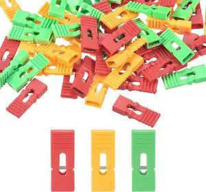1Set 2.54mm Pin Header Jumper Cap Lengthened Short Circuit Connection Cap Mini Micro Jumper Bridge Plug Red Yellow Green