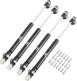 4pcs 9.4inch 45N/10Lbs Universal Gas Struts Shocks Lift Supports Struts Black for Car Truck RV Boat