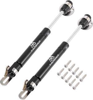 2pcs 6.7inch 80N/18Lbs Universal Gas Struts Shocks Lift Supports Struts Black for Car Truck RV Boat