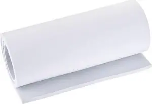 White EVA Foam Sheets Roll 13 x 39 Inch 10mm Thick for Crafts DIY Projects