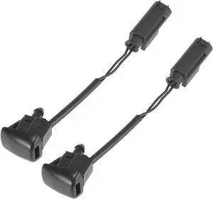 2pcs Windshield Washer Nozzles Spray Jet with Heating for BMW 5 E60 E61 Left Right 7132969 61667046060
