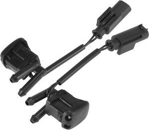 2pcs Windshield Washer Nozzles Spray Jet with Heating for BMW 5' E39 1997-2003 Left Right 8361042 61668361042