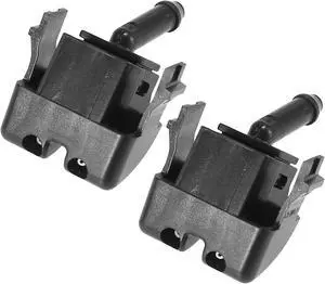Pair Car Windshield Washer Nozzles Spray Jet for BMW 3' E46 Left Right 61668374367 61668374368