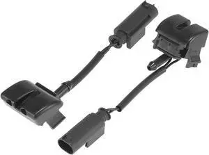 Pair Windshield Washer Nozzles Spray Jet with Heating for BMW 3' E46 1997-2005 Left Right 61668374365 61668374366