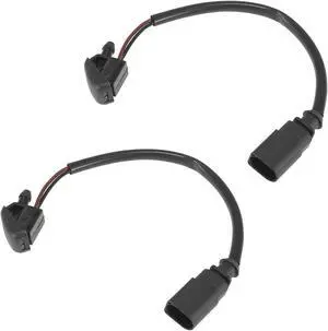 2pcs Windshield Washer Nozzles Spray Jet Left or Right 5J0955986 with Heated for Skoda Octavia MK1 1996-2004