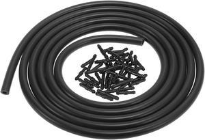 Universal Car Windshield Washer Hose Kit 200cm 6.5ft Windshield Washer Nozzle Hose with Connectors