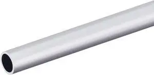 6063 Aluminum Round Tube 10mm OD 8mm Inner Dia 250mm Length Pipe Tubing
