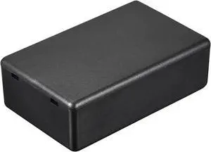 Mini Dustproof Junction Box 80x50x26mm ABS for Electrical Project (Black, Pack of 5)