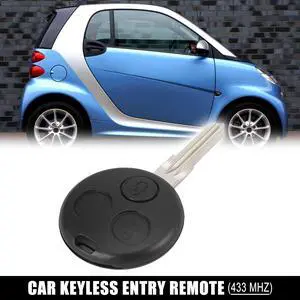 Replacement Keyless Entry Remote Car Key Fob 433MHz for Mercedes Benz for Smart City for Smart Two for Smart Passion for Smart Pulse