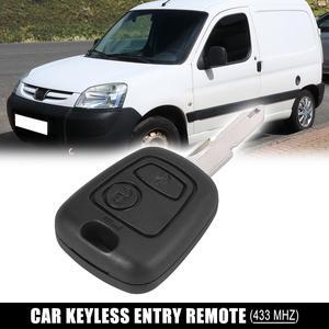 Replacement Keyless Entry Remote Car Key Fob 433MHz for Peugeot 206 2001-2021 for Peugeot 206 CC 2002-2021