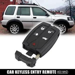 Replacement Keyless Entry Remote Car Key Fob 433MHz for Land Rover Freelander 2 2007-2015