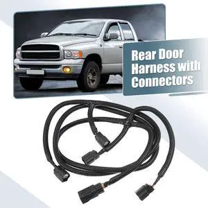 Rear Park Assist Wiring Harness 68031820AA For Dodge For RAM 1500 2009-2020 For Dodge For Ram 2500 3500 10-18 Backup Wiring Jumper Harness with Connector for Park Sensor Replace
