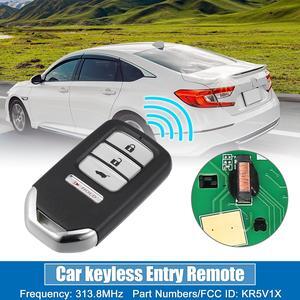 4 Button Car Keyless Entry Remote Control Replacement Key Fob Proximity Smart Fob KR5V1X for Honda HR-V 2016-2020 313.8MHz 47 Chip