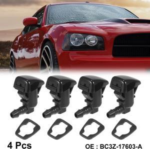 4pcs Car Front Windshield Washer Nozzles for Ford F250 F350 F450 F550 Super Duty 2011-2016 Replaces BC3Z-17603-A