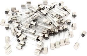 250V 5A F5AL250V Fast Quick Blow Glass Tube Fuses 6mm x 30mm 50 Pcs