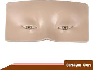 Makeup Practice Board, Makeup Practice Face, Eyeshadow Lash Eyelash Makeup Mannequin Head, Extensions Practice, Silicone, White