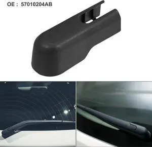 Rear Windshield Wiper Arm Nut Cover Cap Fit for Jeep Liberty - Pack of 1 Black