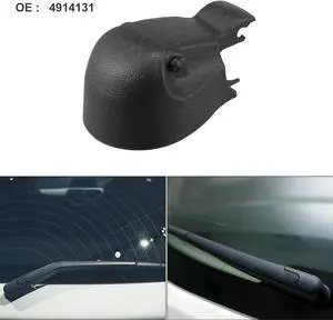 Rear Windshield Wiper Arm Nut Cover Cap Fit for Saab 9-5 - Pack of 1 Black