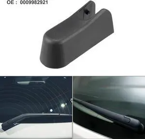 Rear Windshield Wiper Arm Nut Cover Cap Fit for Mercedes-Benz ML GLK Class - Pack of 1 Black