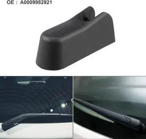 Rear Windshield Wiper Arm Nut Cover Cap Fit for Mercedes-Benz M-Class W164 - Pack of 1 Black