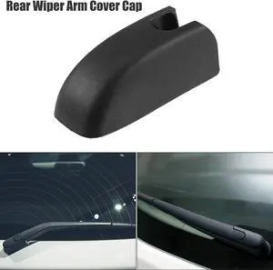 Rear Windshield Wiper Arm Nut Cover Fit for Chrysler Pacifica - Pack of 1 Black