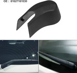 Rear Windshield Wiper Arm Nut Cover Cap Fit for BMW X5 - Pack of 1 Black