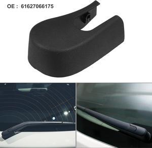 Rear Windshield Wiper Arm Nut Cover Cap Fit for BMW 535xi - Pack of 1 Black
