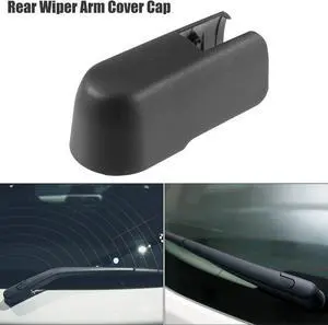 Rear Windshield Wiper Arm Nut Cover Cap Fit for Honda Element - Pack of 1 Black