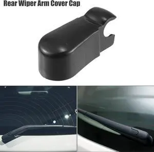 Rear Windshield Wiper Arm Nut Cover Fit for Honda CR-V - Pack of 1 Black
