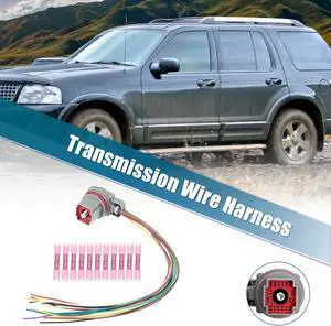 5R55W 5R55S 5R55N Transmission Wire Harness Pigtail Plug for Ford for Lincoln for Mazda for Mercury 2003-2015 Shift Solenoid Wire Repair Kit