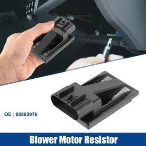 AC Heater Blower Motor Resistor Fan Speed Control Regulator Module Fit for Chevrolet Trailblazer - Pack of 1 Black