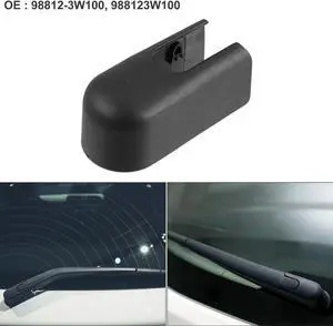 Car Rear Windshield Wiper Arm Cover Cap Fit for Kia Sorento - Pack of 1 Black