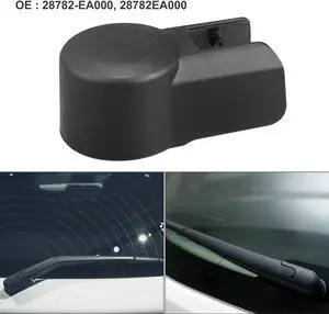 Rear Windshield Wiper Arm Nut Cover Cap Fit for Nissan Xterra - Pack of 1 Black