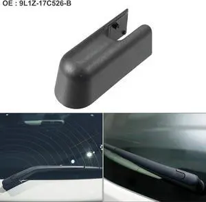 Car Rear Windshield Wiper Arm Cover Cap Fit for Lincoln Navigator - Pack of 1 Black