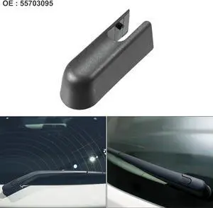 Car Rear Windshield Wiper Arm Cover Cap Fit for OPEL Insignia a Sports Tourer - Pack of 1 Black