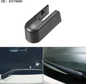 Car Rear Windshield Wiper Arm Cover Cap Fit for OPEL H GTC - Pack of 1 Black