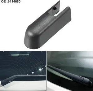 Car Rear Windshield Wiper Arm Cover Cap Fit for OPEL Zafira B - Pack of 1 Black