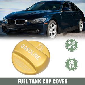 Gasoline Fuel Tank Cap Cover Gas Fuel Cap Tank Filler Cover for BMW 1 2 3 4 5 7 Series F10 F15 F16 F25 F26 F30 F34 F35 F48 G30 X1 X2 X3 X4 Gold Tone