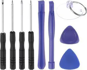 9pcs Electronics Repair Kit Mini Screwdriver Set Opening Pry Tool for Repairing Phone Watch Eyeglasses Laptop
