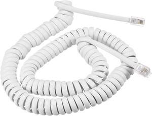 3.5mm Retro Telephone Handset Telephone Receiver for Microphone Speaker Smooth Black