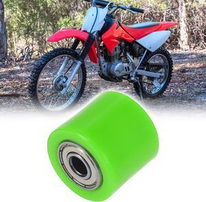 8mm Chain Pulley Roller Slider Wheel Guidefor Motorcycle Street Bike ATVs Green