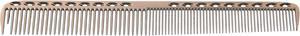 Hair Comb, Detangling Dressing Comb for Hair Styling Stainless Steel, Matte Rose Gold Tone, 21.5cm